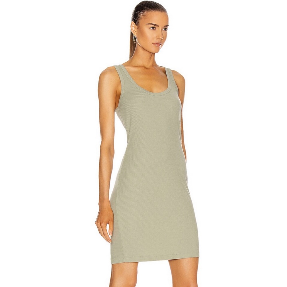 John Elliott Cotton Rib Tank Dress